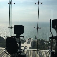Отель Frank's Condo at Riviera Wongamat Паттайя фитнесс-зал