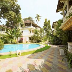 Отель GuestHouser 3 BHK Villa 338d Гоа бассейн фото 3