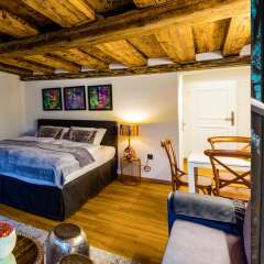 Отель APT - Stone Lodge Salzburg Австрия, Зальцбург - отзывы, цены и фото номеров - забронировать отель APT - Stone Lodge Salzburg онлайн комната для гостей