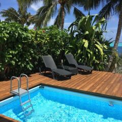 Отель Villa Maharepa Beach by Enjoy Villas Villa 3 Французская Полинезия, Папеэте - отзывы, цены и фото номеров - забронировать отель Villa Maharepa Beach by Enjoy Villas Villa 3 онлайн бассейн фото 3