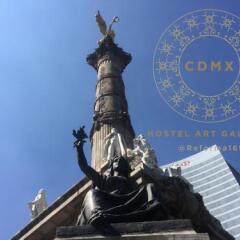 Отель CDMX Hostel Art Gallery Мексика, Мехико - отзывы, цены и фото номеров - забронировать отель CDMX Hostel Art Gallery онлайн приотельная территория фото 2