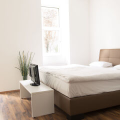 Отель Grand Central Apartments Австрия, Вена - отзывы, цены и фото номеров - забронировать отель Grand Central Apartments онлайн комната для гостей фото 2