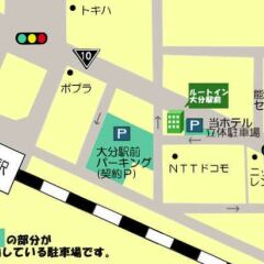 Отель Route-Inn Oita Ekimae Ойта городской автобус