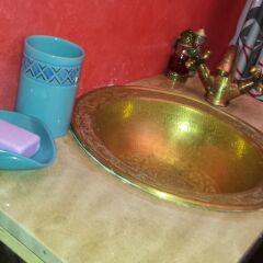 Отель Riad La Porte Du Bouregreg ванная фото 2