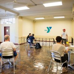 Отель Flushing YMCA США, Нью-Йорк - 1 отзыв об отеле, цены и фото номеров - забронировать отель Flushing YMCA онлайн фитнесс-зал фото 4