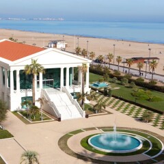 Отель Las Arenas Balneario Resort Испания, Валенсия - 1 отзыв об отеле, цены и фото номеров - забронировать отель Las Arenas Balneario Resort онлайн пляж фото 2