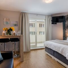 Апартаменты Terrace Apartment Prague комната для гостей фото 2