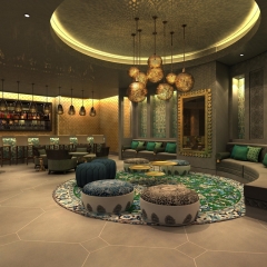 Отель Fairmont Ajman гостиничный бар