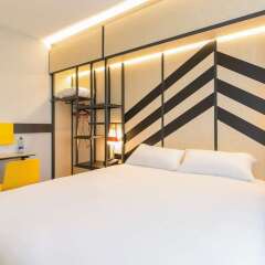 Отель ibis Styles Genève Palexpo Aéroport Hotel Швейцария, Ле-Гран-Саконекс - отзывы, цены и фото номеров - забронировать отель ibis Styles Genève Palexpo Aéroport Hotel онлайн комната для гостей фото 4
