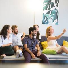 Отель myNext - Campus Hostel Австрия, Вена - отзывы, цены и фото номеров - забронировать отель myNext - Campus Hostel онлайн фитнесс-зал