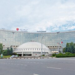 Гостиница Azimut Moscow Olympic парковка фото 2