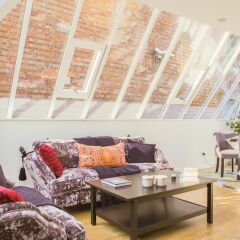 Отель Beautiful, Bright 2BR Flat for 4 Central Brighton Брайтон интерьер отеля