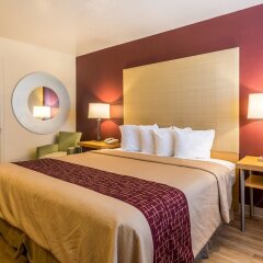 Отель Red Roof Inn Tulare - Downtown/Fairgrounds комната для гостей фото 2