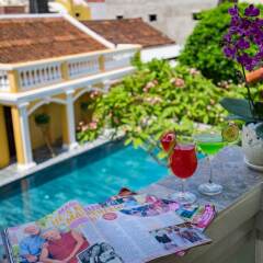 Hoian Central Hotel Хойан балкон