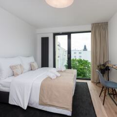 Отель EMPIRENT Rose Apartments Чехия, Прага - отзывы, цены и фото номеров - забронировать отель EMPIRENT Rose Apartments онлайн комната для гостей фото 3
