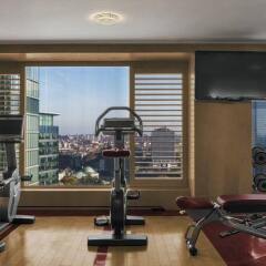 Sheraton Brussels Hotel Брюссель фитнесс-зал