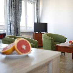 Апартаменты Capital Apartments Garbary комната для гостей фото 4