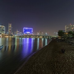 Отель Le Meridien Abu Dhabi Абу-Даби приотельная территория
