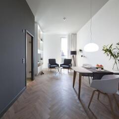 Отель Smartments Business MÜnchen Parkstadt Schwabing Мюнхен комната для гостей