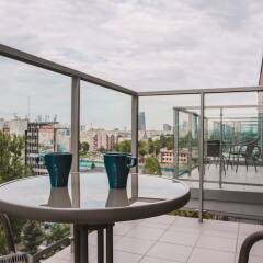 Апартаменты Chill Apartments Bliska Wola балкон