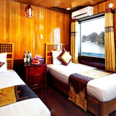 Отель Halong Bay Aloha Cruises комната для гостей фото 5