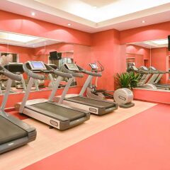 Отель Novotel Beijing Sanyuan фитнесс-зал