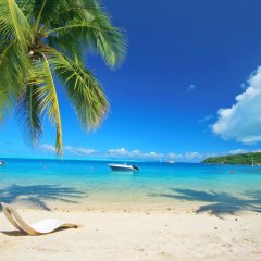 Отель Le Mahana Французская Полинезия, Хуахине - отзывы, цены и фото номеров - забронировать отель Le Mahana онлайн пляж фото 4