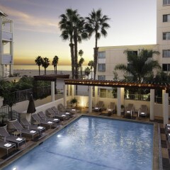 Отель Jw Marriott Santa Monica Le Merigot Санта-Моника бассейн фото 2