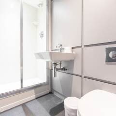 Отель Euro Hostel Edinburgh Halls Великобритания, Эдинбург - отзывы, цены и фото номеров - забронировать отель Euro Hostel Edinburgh Halls онлайн ванная фото 2
