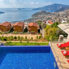 Villa Palmiye by Akdenizvillam Турция, Калкан - отзывы, цены и фото номеров - забронировать отель Villa Palmiye by Akdenizvillam онлайн бассейн фото 2