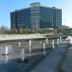 Отель Yas Island Rotana пляж