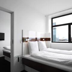 Отель Wakeup Aarhus Дания, Орхус - отзывы, цены и фото номеров - забронировать отель Wakeup Aarhus онлайн комната для гостей фото 3
