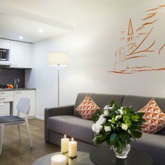 Отель Citadines Presqu'île Lyon Франция, Лион - отзывы, цены и фото номеров - забронировать отель Citadines Presqu'île Lyon онлайн комната для гостей фото 4