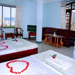 Queen 3 Hotel Нячанг комната для гостей фото 3