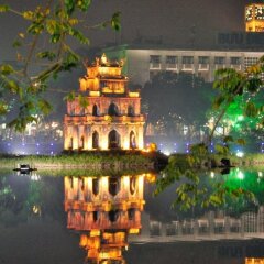 Отель Hanoi Downtown Вьетнам, Ханой - отзывы, цены и фото номеров - забронировать отель Hanoi Downtown онлайн приотельная территория фото 2