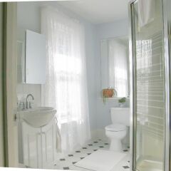 Отель Fisher House Victoria Bed and Breakfast Канада, Виктория - отзывы, цены и фото номеров - забронировать отель Fisher House Victoria Bed and Breakfast онлайн ванная фото 2