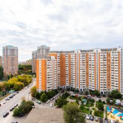 Отель FlatStar on Mezhdunarodnoy 34 Москва вид на фасад