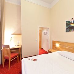 Отель Novum Hotel Gates Berlin Charlottenburg Германия, Берлин - 13 отзывов об отеле, цены и фото номеров - забронировать отель Novum Hotel Gates Berlin Charlottenburg онлайн комната для гостей фото 3