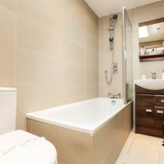 Отель CDP Apartments – Belsize Park Великобритания, Лондон - отзывы, цены и фото номеров - забронировать отель CDP Apartments – Belsize Park онлайн ванная фото 2