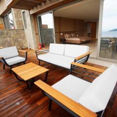 Mett Hotel & Beach Resort Bodrum (ex.Rebis Bodrum) Турция, Бодрум - отзывы, цены и фото номеров - забронировать отель Mett Hotel & Beach Resort Bodrum (ex.Rebis Bodrum) онлайн балкон