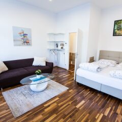 Апартаменты Vienna Market Apartment - free Garage Вена комната для гостей фото 2