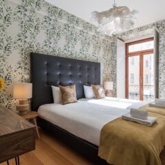 Апартаменты Chiado Modern Three-Bedroom Apartment - by LU Holidays комната для гостей фото 2