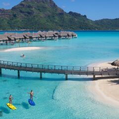 Отель InterContinental Bora Bora Resort and Thalasso Spa бассейн фото 2