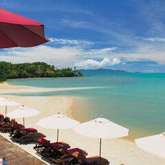 Отель Zazen Boutique Resort And Spa Самуи пляж
