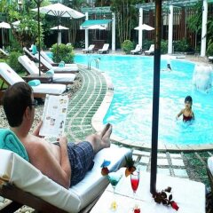 Отель Silk Path Grand Hue Hotel Вьетнам, Хюэ - отзывы, цены и фото номеров - забронировать отель Silk Path Grand Hue Hotel онлайн бассейн фото 2