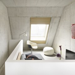 Отель ipartment Concrete Köln Mülheim Кёльн комната для гостей фото 3