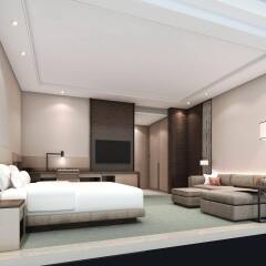 Отель Hyatt Place Shanghai Hongqiao CBD Китай, Шанхай - отзывы, цены и фото номеров - забронировать отель Hyatt Place Shanghai Hongqiao CBD онлайн комната для гостей фото 2