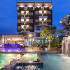 Отель River Front Krabi Hotel Таиланд, Краби - отзывы, цены и фото номеров - забронировать отель River Front Krabi Hotel онлайн вид на фасад