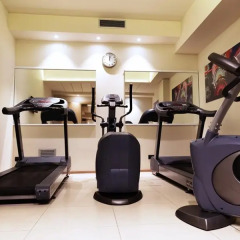 Отель Amadeus Hotel Италия, Болонья - 1 отзыв об отеле, цены и фото номеров - забронировать отель Amadeus Hotel онлайн фитнесс-зал фото 4
