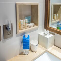 Отель Hampton by Hilton Santo Domingo Airport ванная